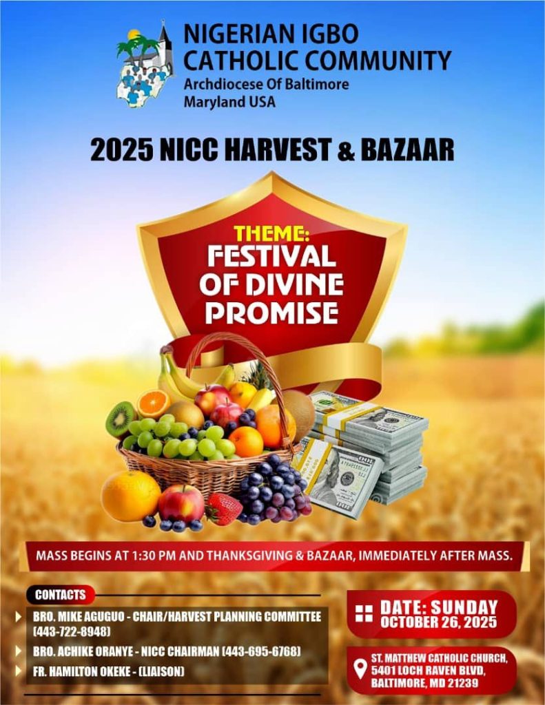 2025 NICC Harvest & Bazaar