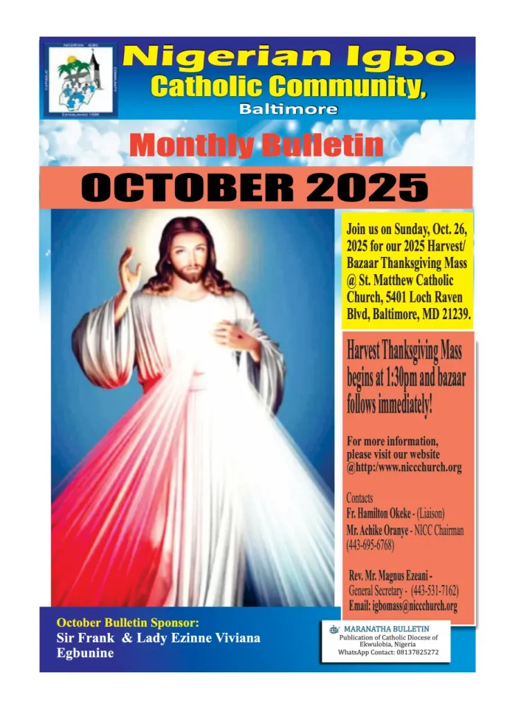 Baltimore October Bulletin