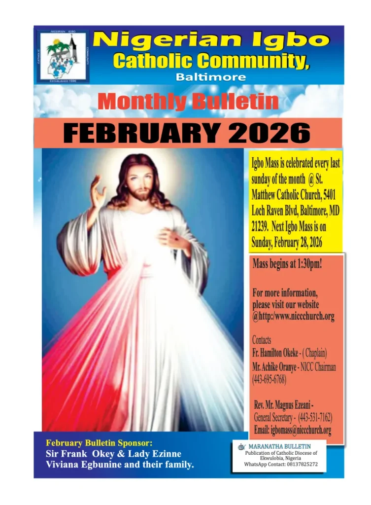 Baltimore February 2026 Monthly Bulletin