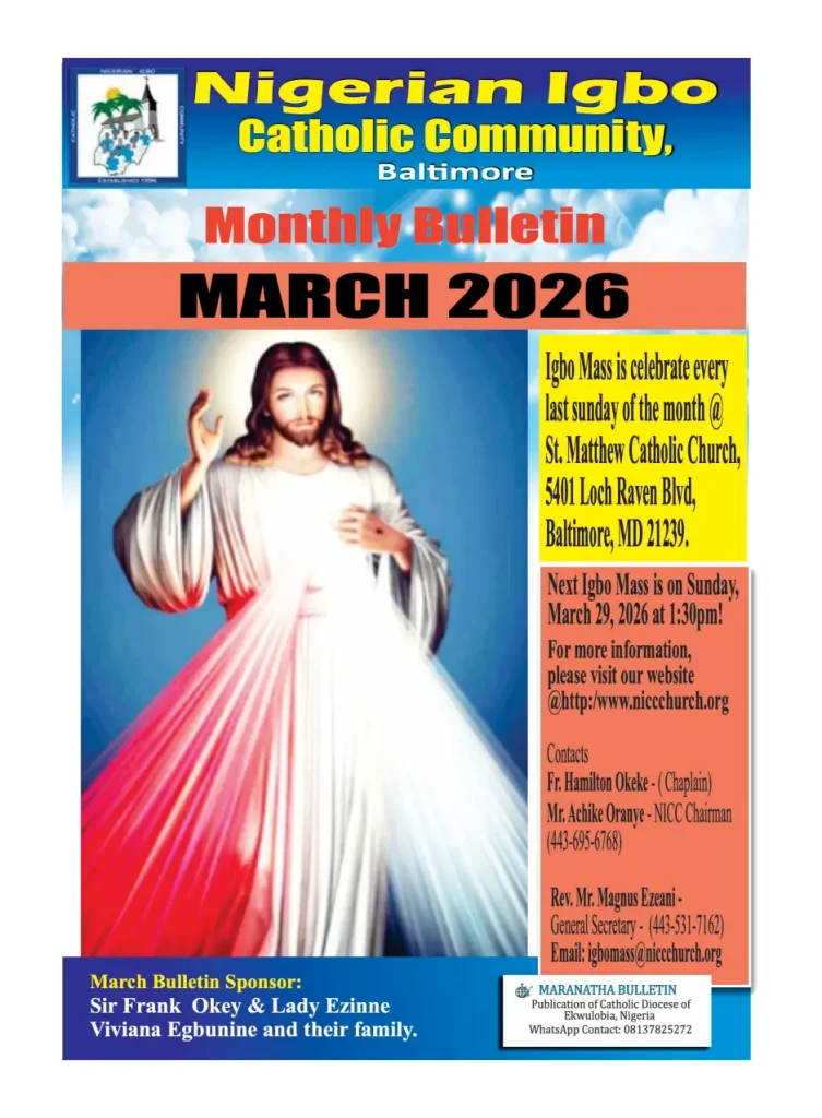 Baltimore March 2026 Bulletin